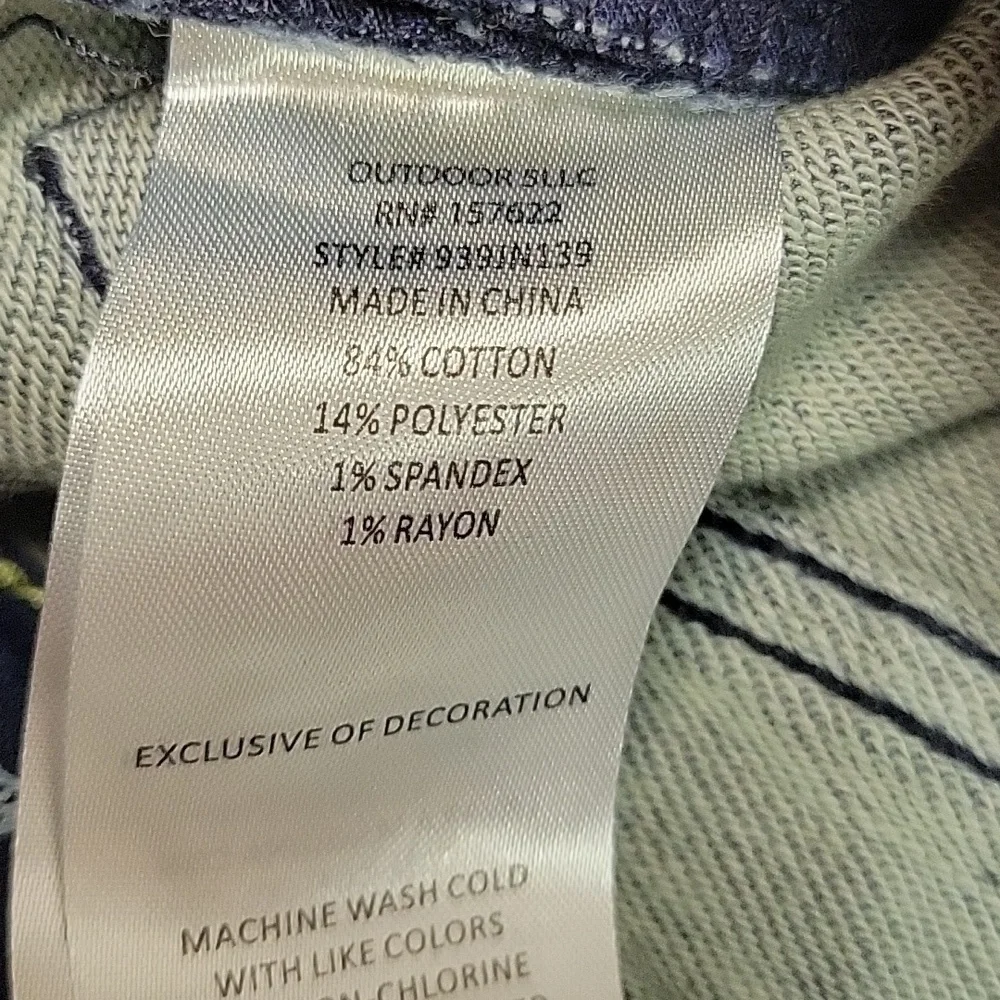 Eddie Bauer Kid's Slim Straight Blue Jeans Sz 6. New With Tags